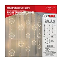 Danson Decor LED Light Curtain - Warm White - Ornament - 227 Lights