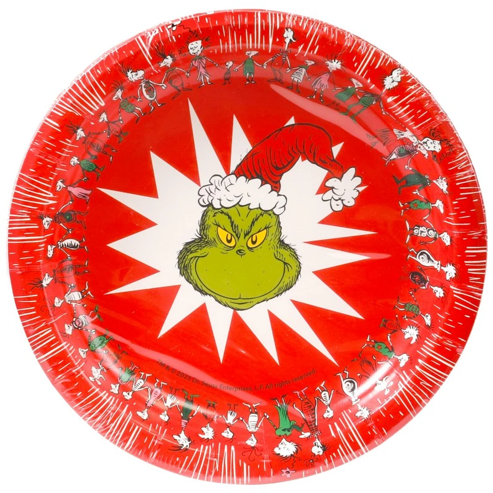 Dr. Seuss Round Dessert Plate - 18cm