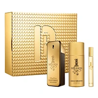 Rabanne 1 Million Eau de Toilette Gift Set for Men - 3 piece