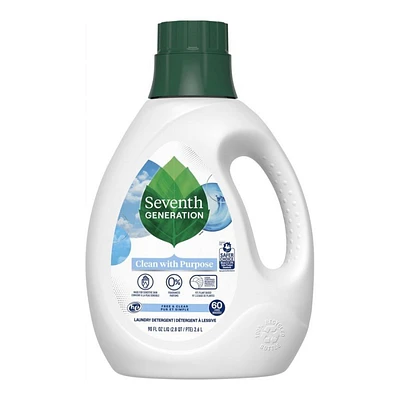 Seventh Generation Laundry Detergent - Free & Clear - 2.6L