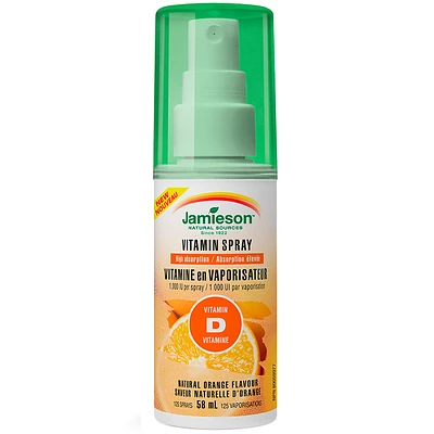 Jamieson Vitamin Spray Vitamin D - Orange - 58ml