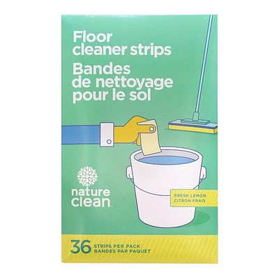 Nature Clean Floor Cleaner Strips - Fresh Lemon - 36's