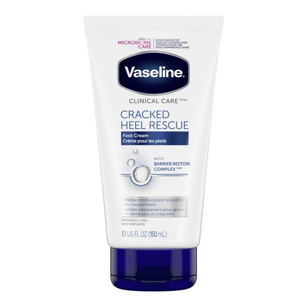 Vaseline Clinical Care Cracked Heel Rescue Foot Cream - 150ml