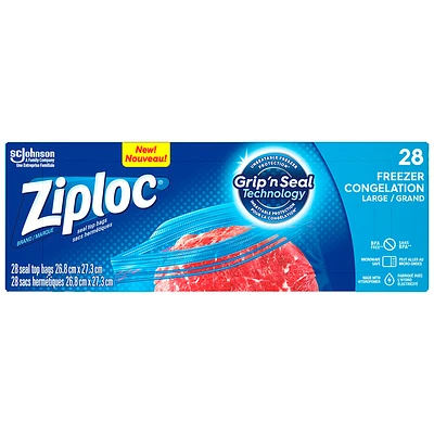 Ziploc Freezer Value Pack - Large - 28s