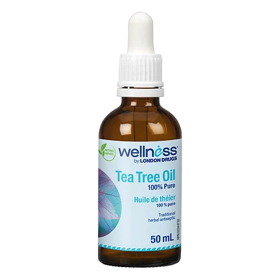 Wellness by London Drugs Tea Tree Oil 100% Pure - 50ml