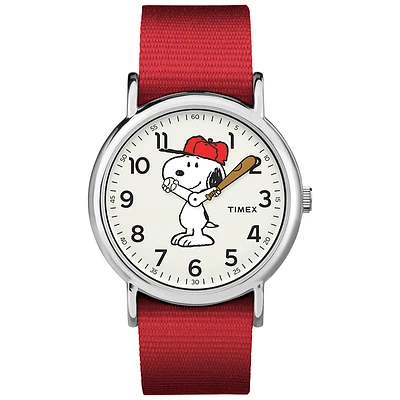 Timex x Peanuts Weekender Watch - Snoopy - TW2R41400JT - Open Box or Display Models Only