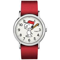 Timex x Peanuts Weekender Watch - Snoopy - TW2R41400JT