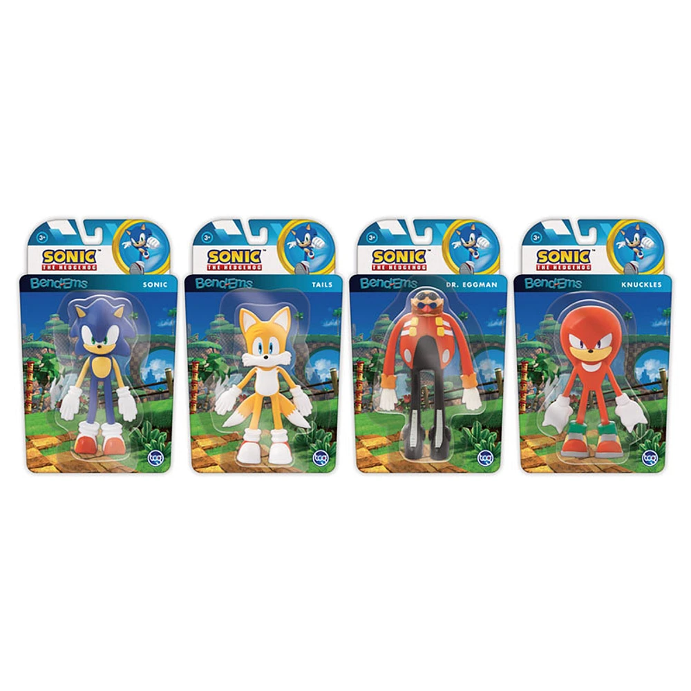 Bend-Ems Sonic Hedgehog Figure - Assorted