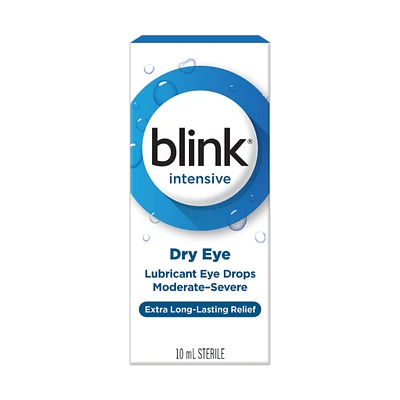 Blink Intensive Moisturizing Lubricant Eye Drops - 10ml