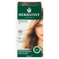 Herbatint Permanent Herbal Haircolour Gel - 6D Dark Golden Blonde