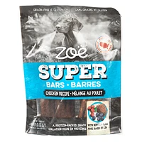 Zoe Super Bars Dog Treats - Chicken - 170g
