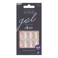 Kiss gel FANTASY allure False Nails Kit - Medium - Transformation - 28's