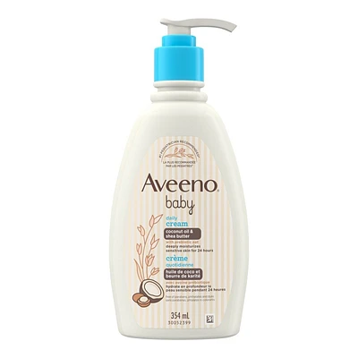 Aveeno Baby Daily Cream - Coconut Oil & Shea Butter - 354ml