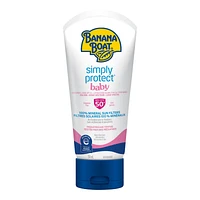 Banana Boat Simply Protect Baby Mineral Sunscreen Lotion - SPF 50+ - 150ml