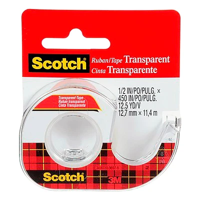 3M Scotch Magic Transparent Tape - 12.7 mm x 11.4 m