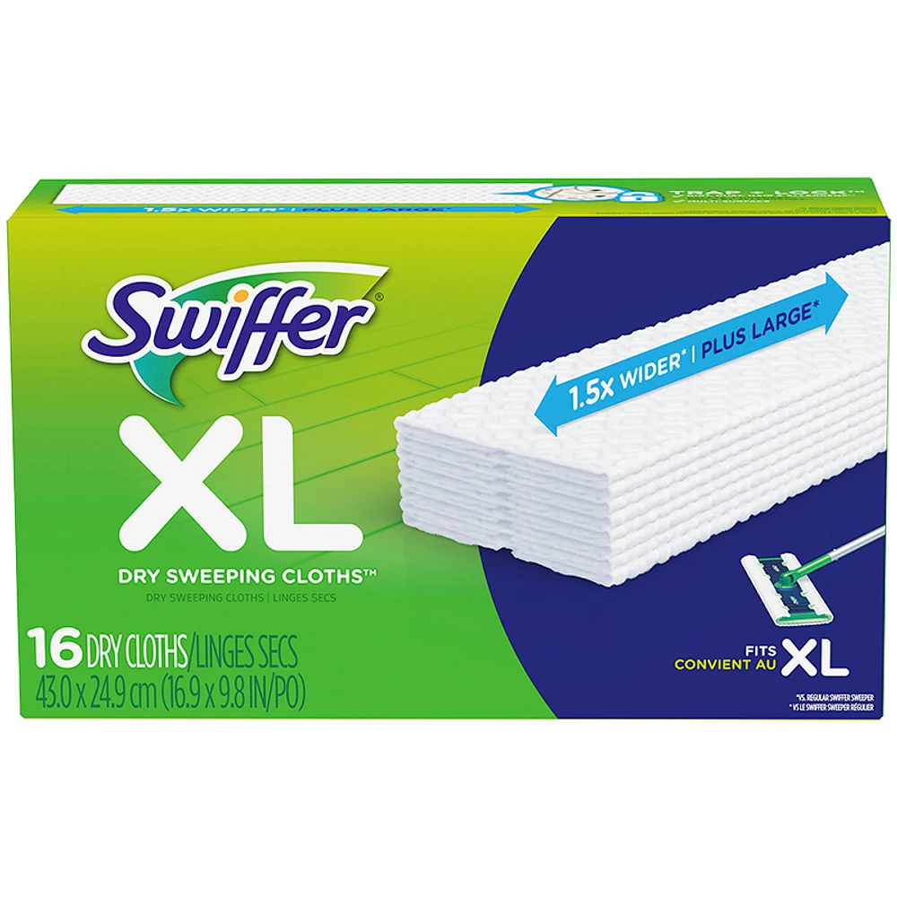 Swiffer XL Dry Sweeping Cloths - Multisurface - 16s