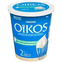 Danone Oikos Vanilla 2 percent Greek Yogurt - 750g