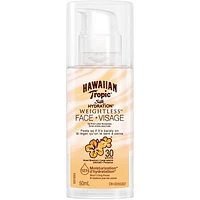 Hawaiian Tropic Silk Hydration Weightless Face Sunscreen Lotion - SPF30 - 50ml