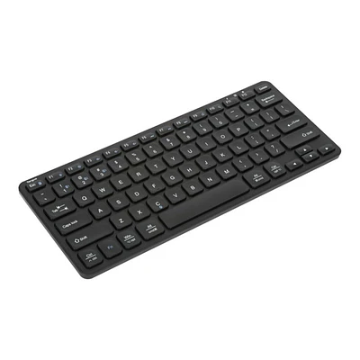 Targus Compact Antimicrobial Multi-Device Bluetooth Keyboard - Black - AKB862US