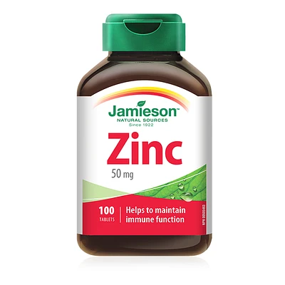 Jamieson Zinc 50mg - 100s