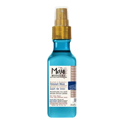 Maui Moisture Nourish & Moisture + Coconut Milk Weightless Oil Mist - 125ml