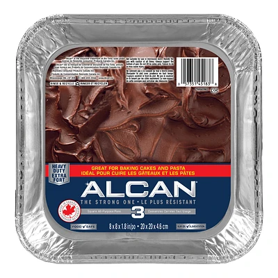 Alcan The Strong One Baking Pan - Square - 3's