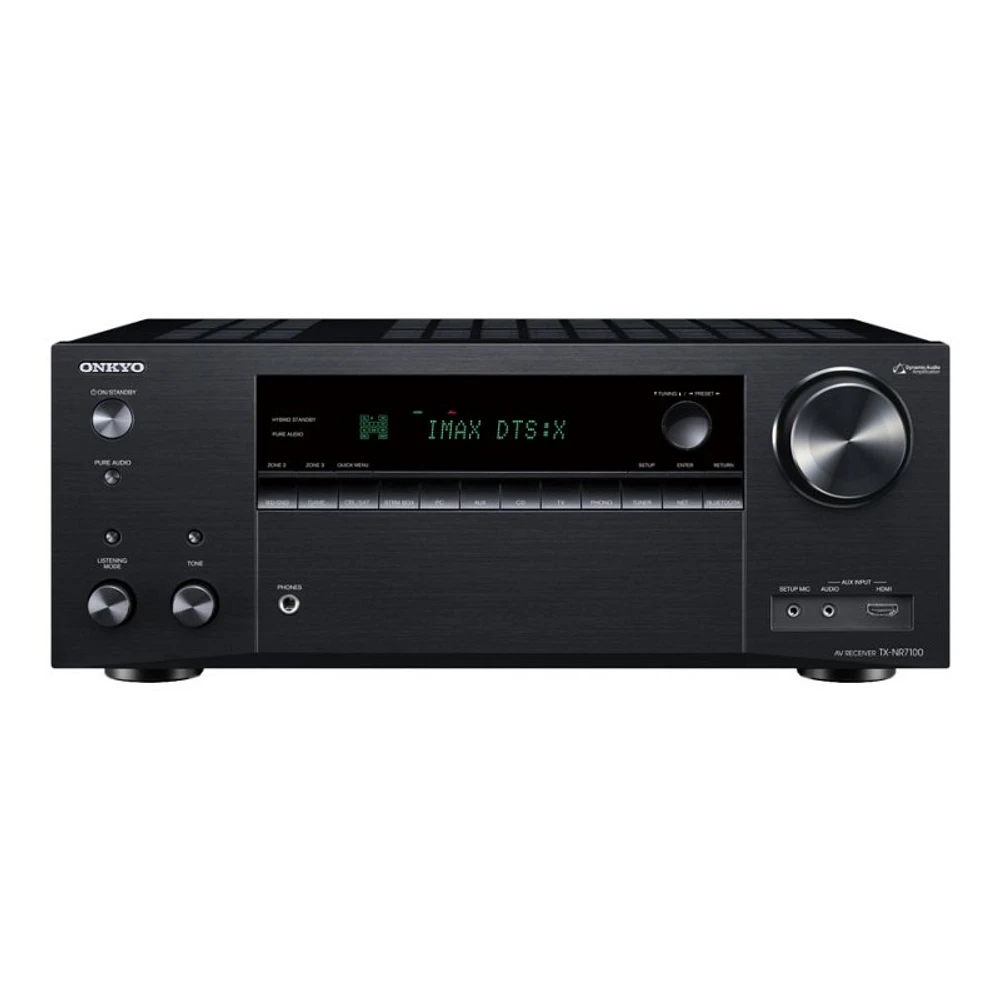 Onkyo 9.2-?hannel 8K HDR AV Network Receiver - Black - TX-NR7100