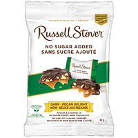 Russell Stover No Sugar Added Dark Chocolate Pecan Delight - 85g