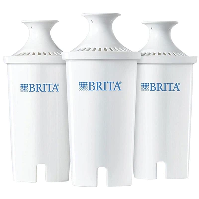 Brita Water Filter Pitcher Replacement Filters - 3s