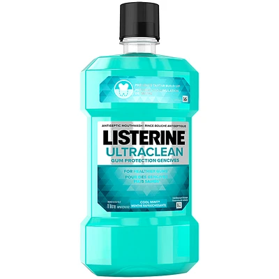 Listerine Ultraclean Gum Protection Antiseptic Mouthwash - 1L