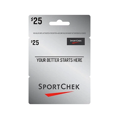 Sport Chek Gift Card - $25
