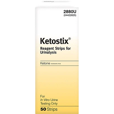 Ascensia Ketostix Reagent Strips for Urinalysis - 50's