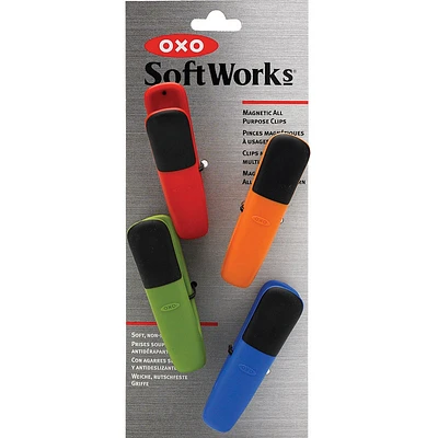 Oxo Softworks Magnetic All Purpose Clip Set - 4 piece