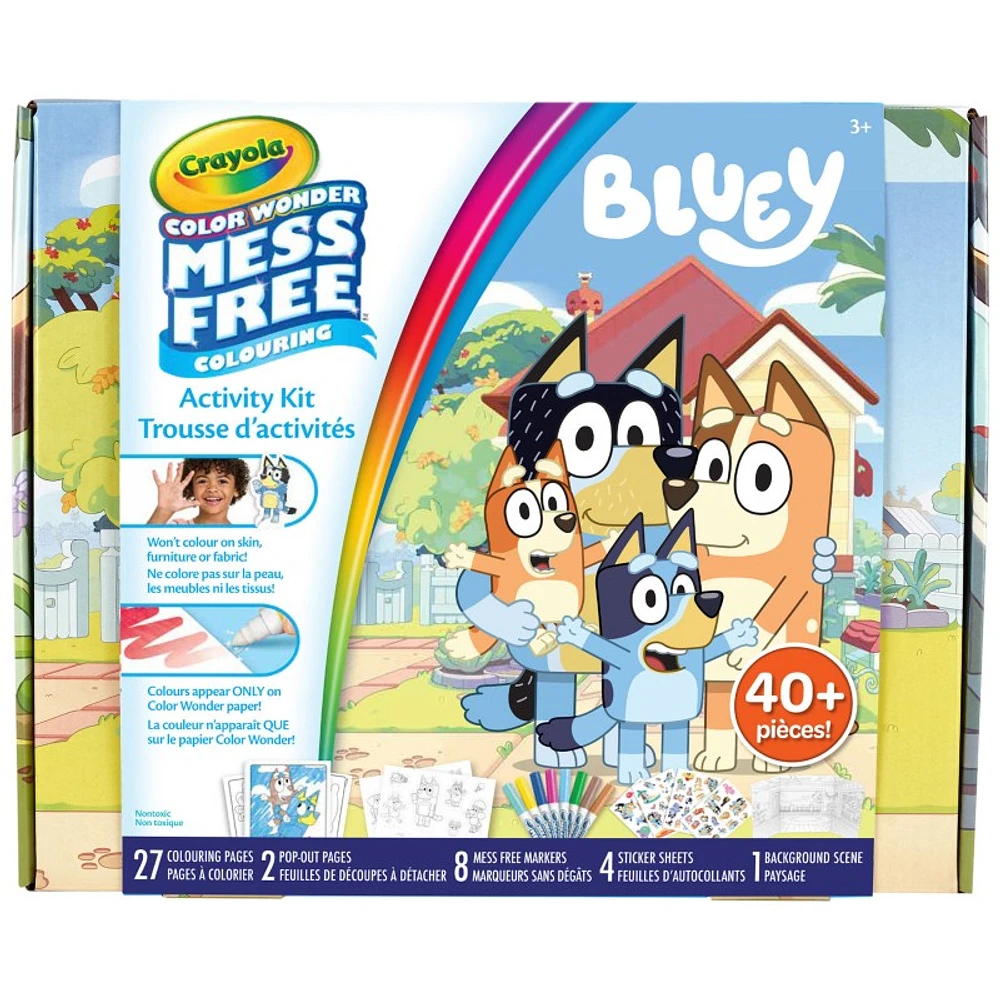 Crayola Color Wonder Bluey Activity Kit