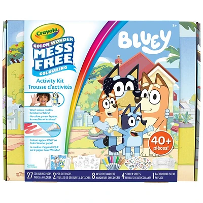 Crayola Color Wonder Bluey Activity Kit