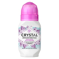 Crystal Mineral Deodorant Roll On - Unscented - 60ml