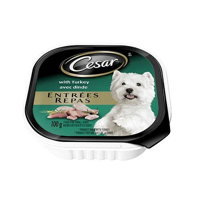 Pedigree Cesar Dog Food - Turkey - 100g