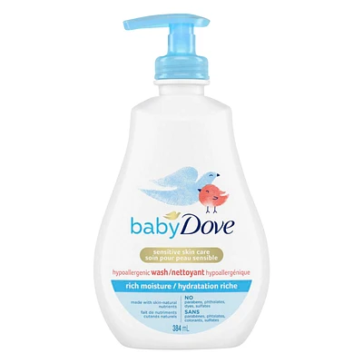 Baby Dove Rich Moisture Tip to Toe Baby Wash - 384ml