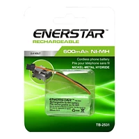 Enerstar HRS Rechargeable Cordless Phone Battery - 600mah - TB2531