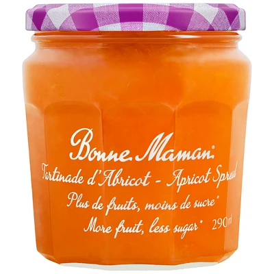 Bonne Maman Less Sugar Spread - Apricot - 290ml