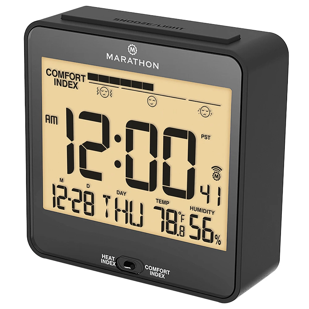Marathon Atomic Desk Clock
