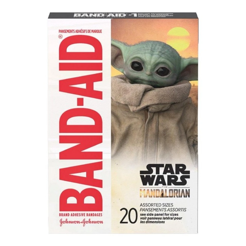 BAND-AID Star Wars The Mandalorian Bandages - 20's