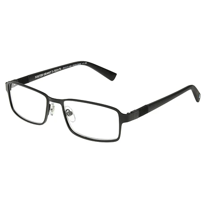 Foster Grant Ti Tech 104 Gunmetal Reading Glasses
