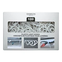 Danson Decor String Lights Hooks - Clear - 100's