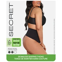 Secret Seamless Shaping Med Thong