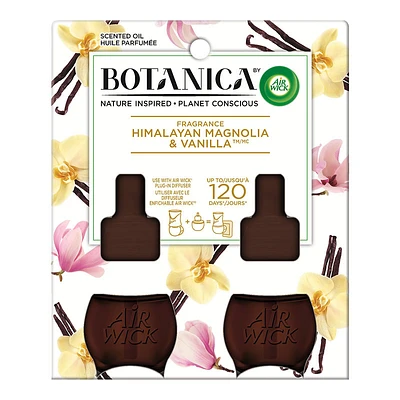 Botanica by Air Wick Scented Oil Refill - Himalayan Magnolia & Vanilla - 2 x 20ml