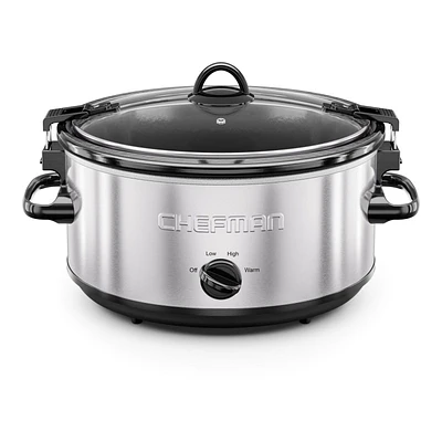 Chefman Slow Cooker - 6qt - RJ15-6-LL-V2-CA