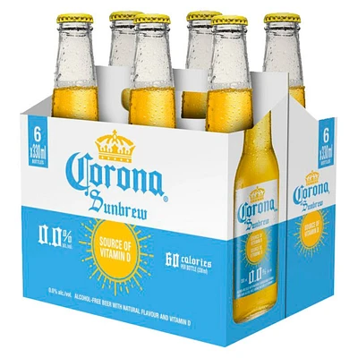 Corona Sunbrew Non-Alcoholic Beer - 6 x 330ml