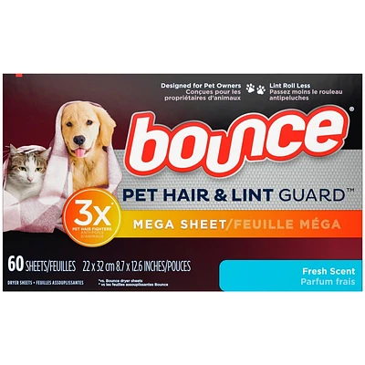 Bounce Sheet Mega Pet - 60's