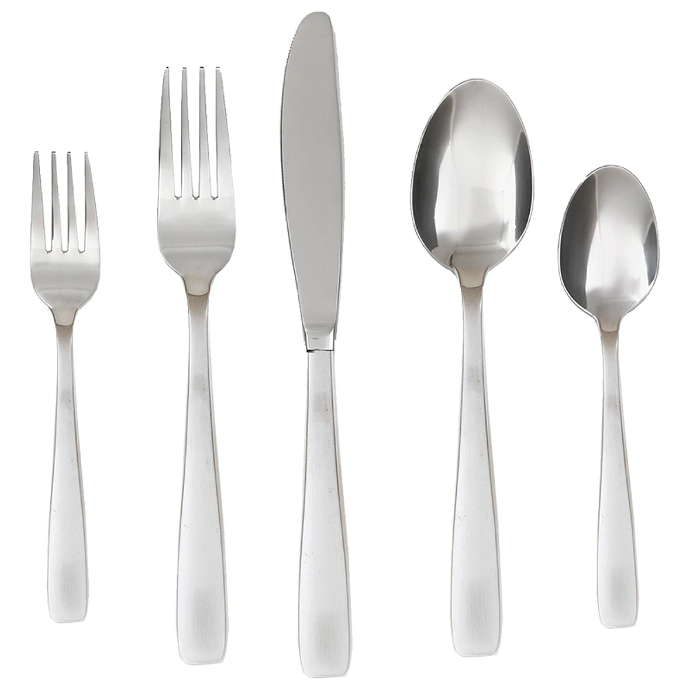 Cambridge Bourne Cutlery Set - Satin - 42 piece